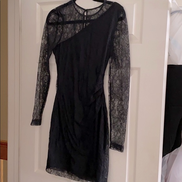 BCBGeneration Black Lace Dress - Picture 2 of 2